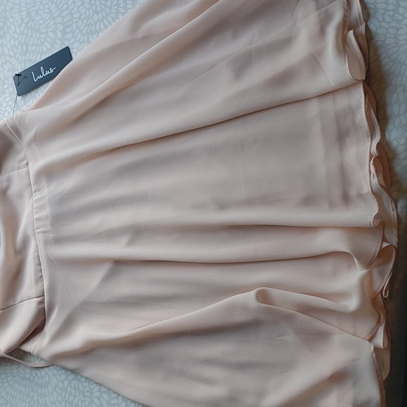 Lulu's Pale Pink Spaghetti Strap Dress Size M - NWT - Picture 6 of 13